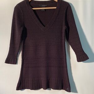 Calvin Klein Jeans Dark Brown Knit Sweater
